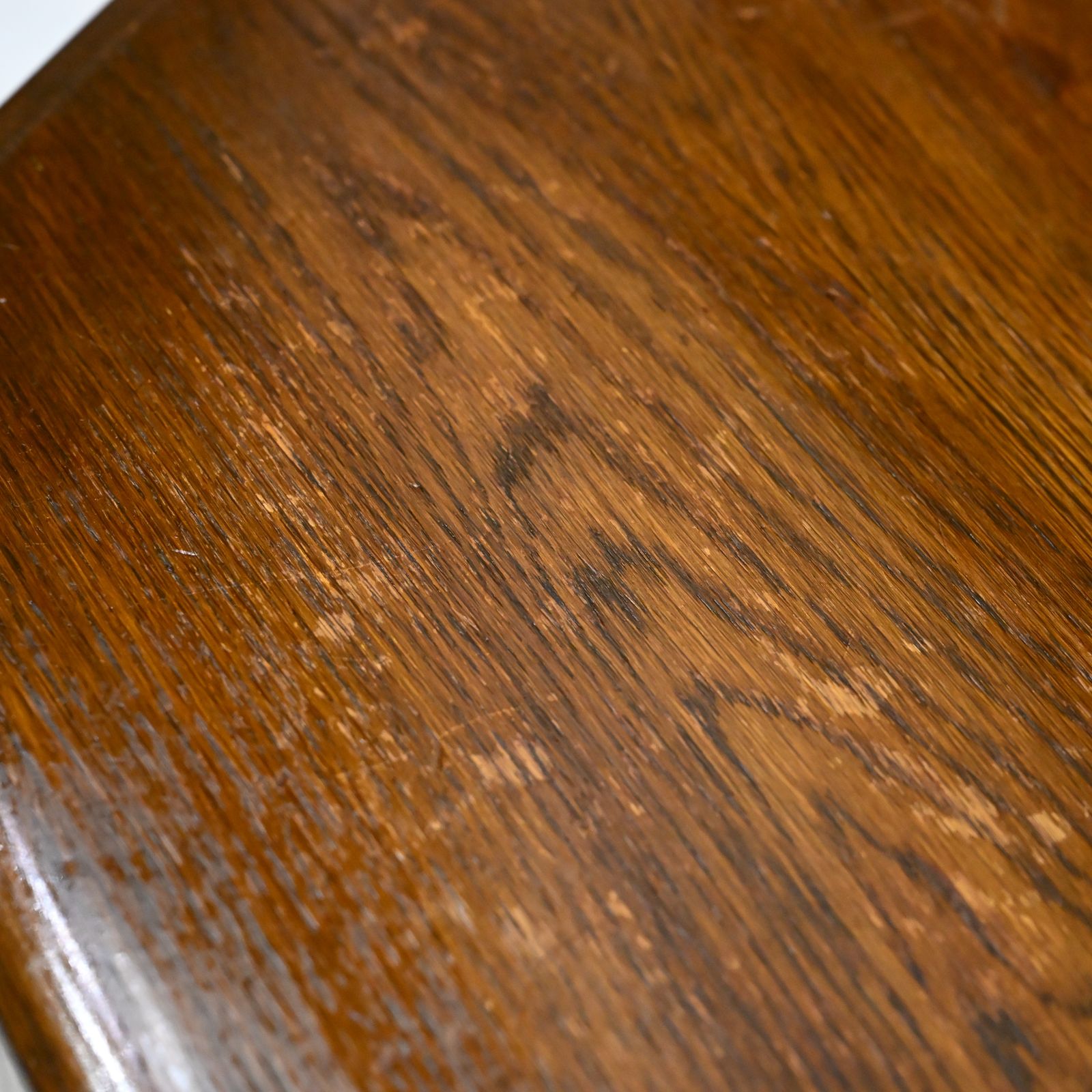 photo vintage Old Charm Canted/Hall Table Light Oak Finish Free Uk Delivery
