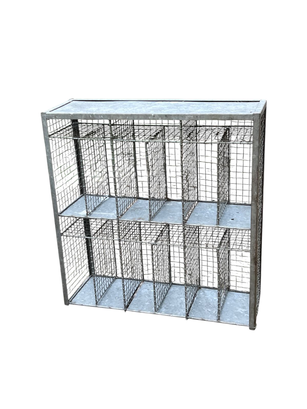 Mid Century Industrial Pigeonhole Storage Unit, photo 303.0