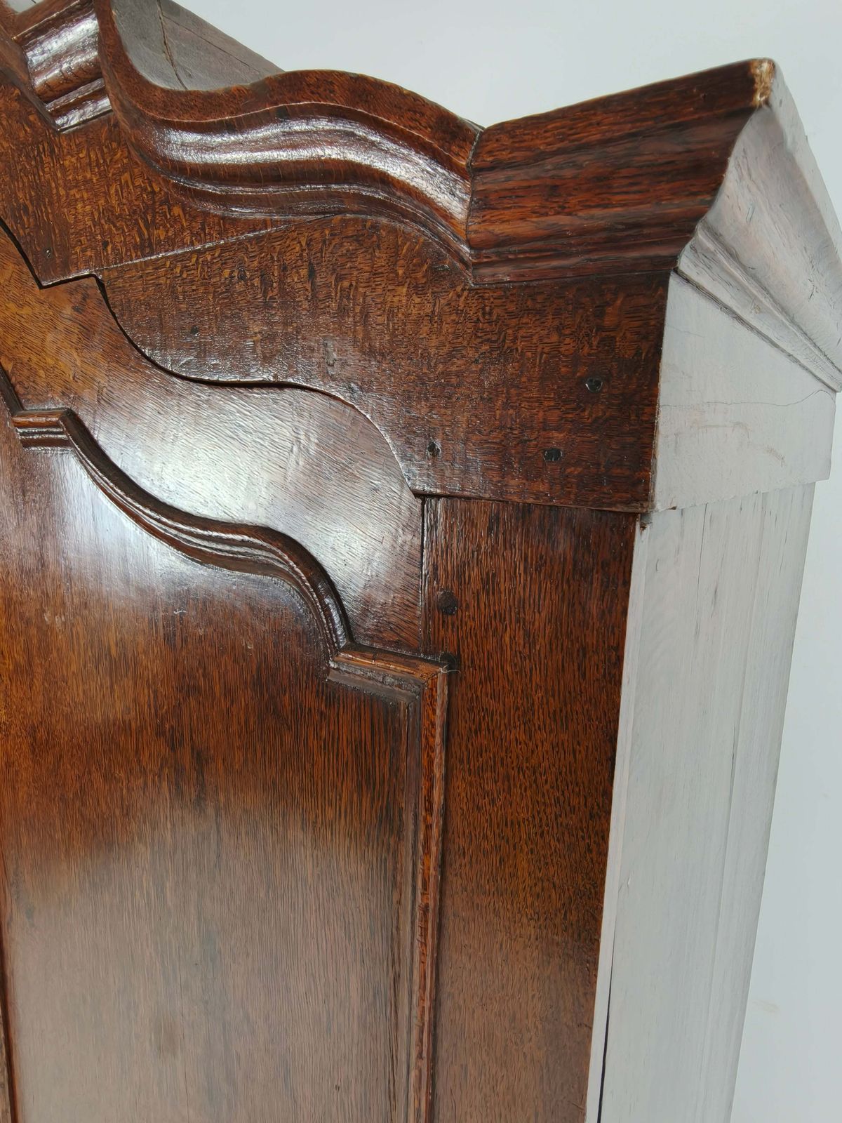 Rare Dutch 18th Century Oak Cabinet – “Luierkabinet” photo 7605.0