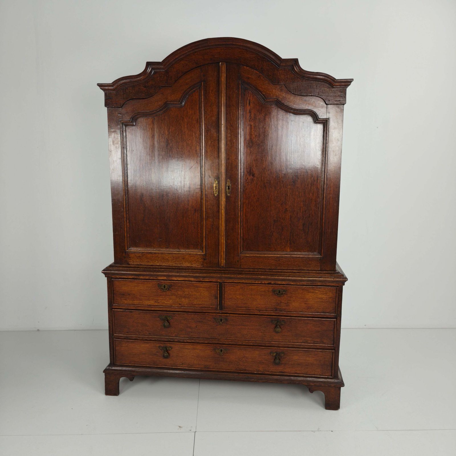 7605.0 Rare Dutch 18th Century Oak Cabinet – “Luierkabinet” photo