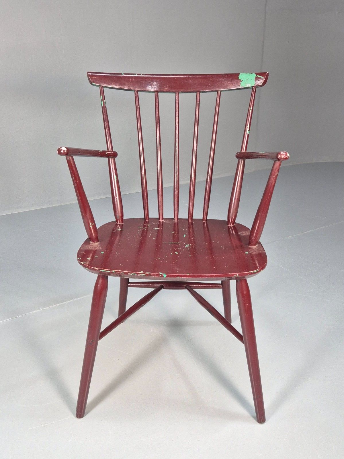 Vintage Farstrup Stickback Elbow Chair 1960s Danish Design Retro Eb10607 Vdin photo furniture