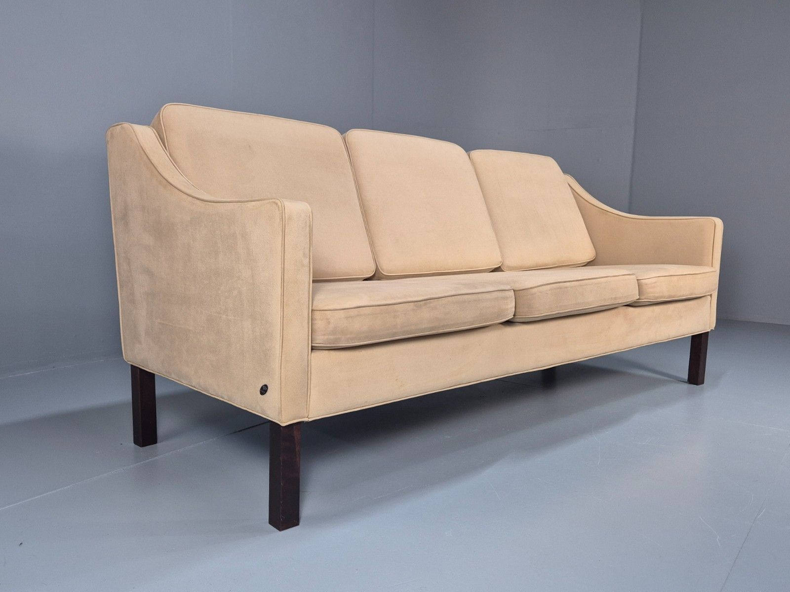 Vintage Hurup Three Seater Settee Danish Retro 1980s Mcm  Eb10447 M3ss photo furniture