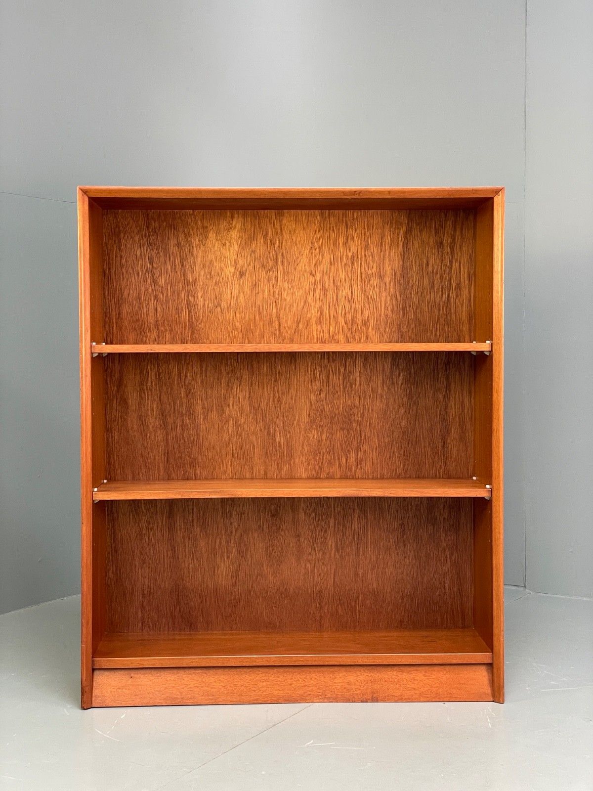 Vintage Teak Bookcase Gibbs Furniture Retro 1970s Adjustable Eb10147 Mwoo