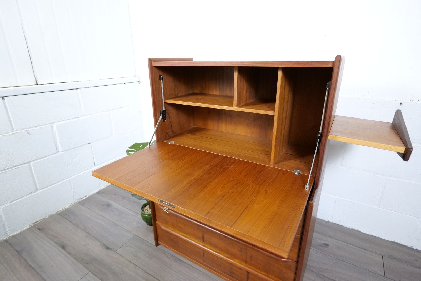 Scandinavian Teak Bureau & Chest Of Drawers photo buy