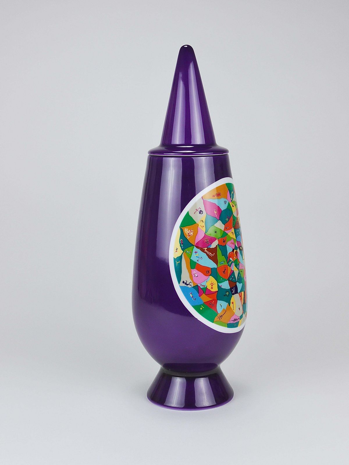 Alessandro Mendini X Luigi Ontani 100% Make Up Limited Lidded Vase, Alessi, 1992 photo 1374.0