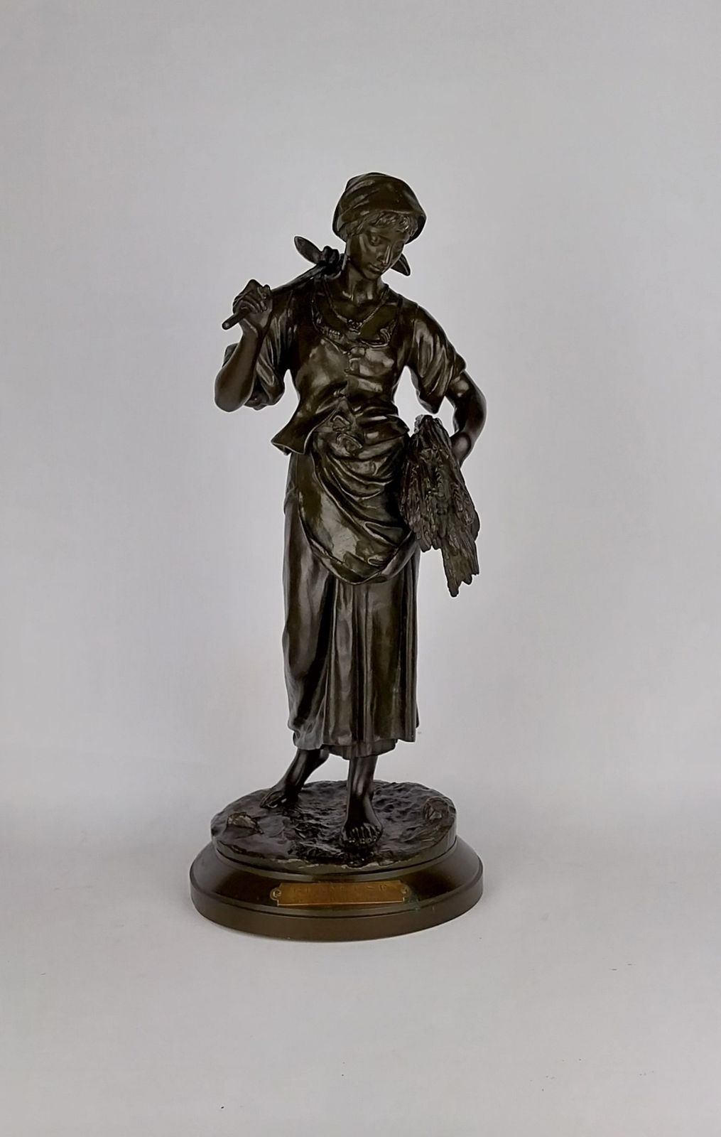 19th Century French Bronze Aizelin Eugène Antoine (1821 1902) photo for sale