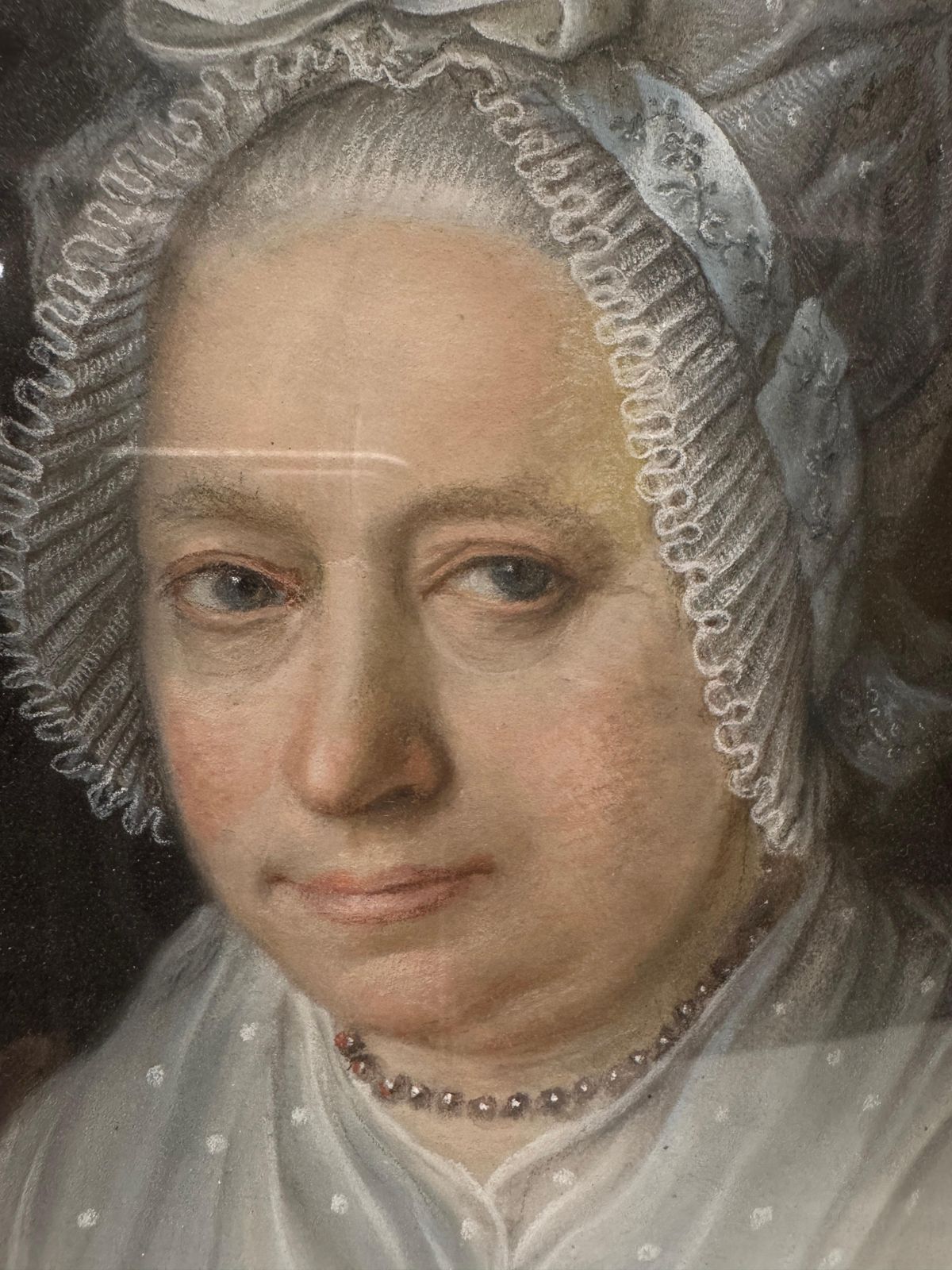 18th Century Portrait Of A Lady By Johann Hirschmann photo 650.0