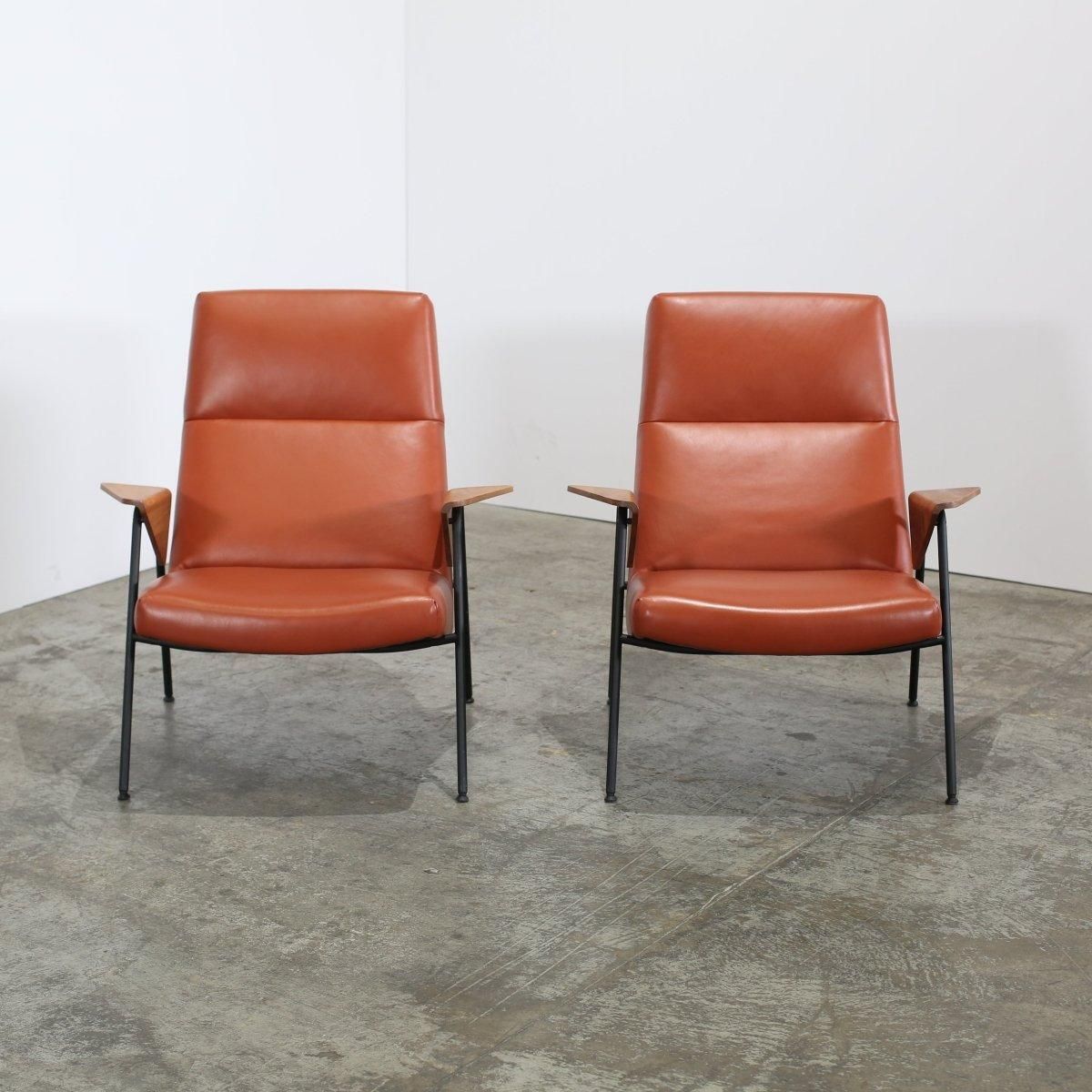 photo furniture Walter Knoll Votteler Highback Armchairs, Set Of Two