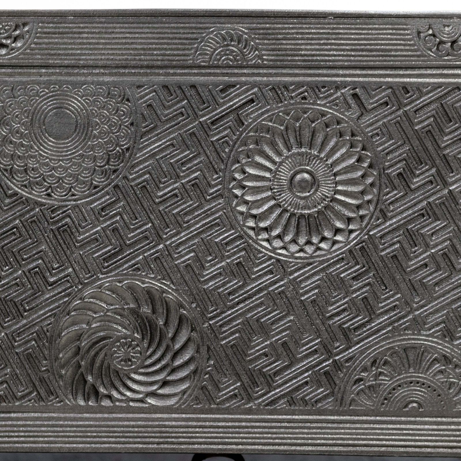 photo vinterior Antique Cast Iron Thomas Jeckyll Insert With William Morris Tiles
