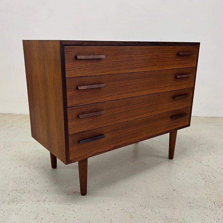 Rosewood Chest Of Drawers By Kai Kristiansen For Feldballes photo vinterior
