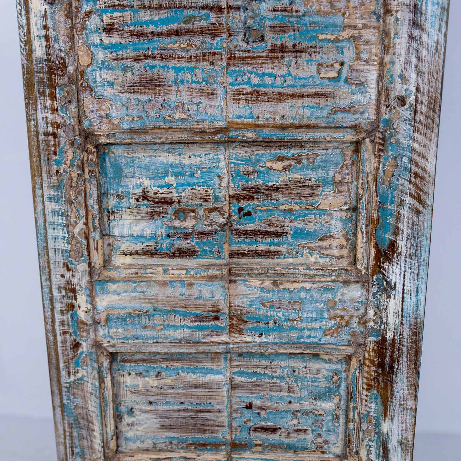 photo for sale Indian Wooden Almirah With Iron Bar Fronts Ra 31