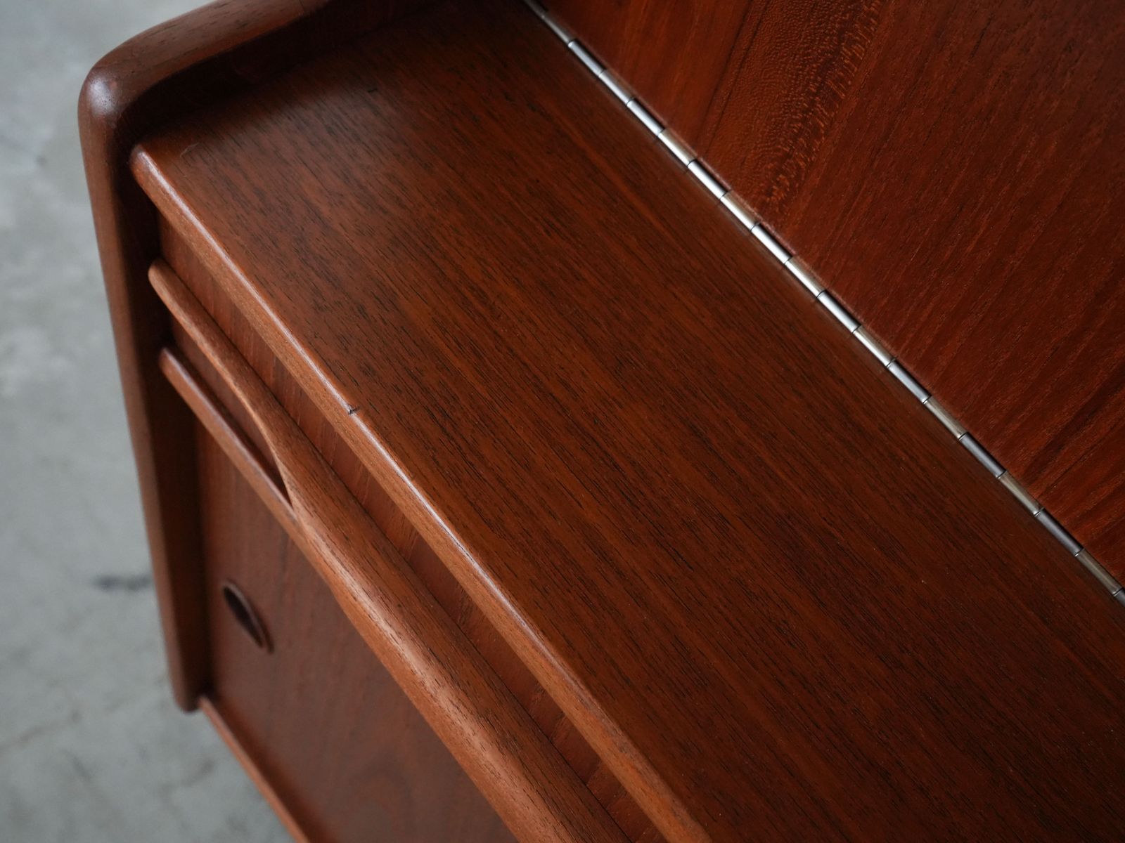 Furniture Teak Highboard, Danish Design, 1960s, Production: Denmark photo