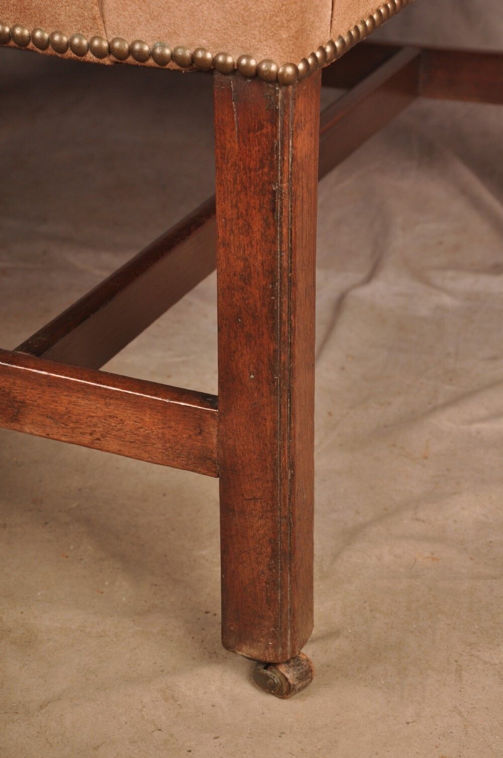 photo for sale Fine 18th Century Mahogany Gainsborough Library Armchair