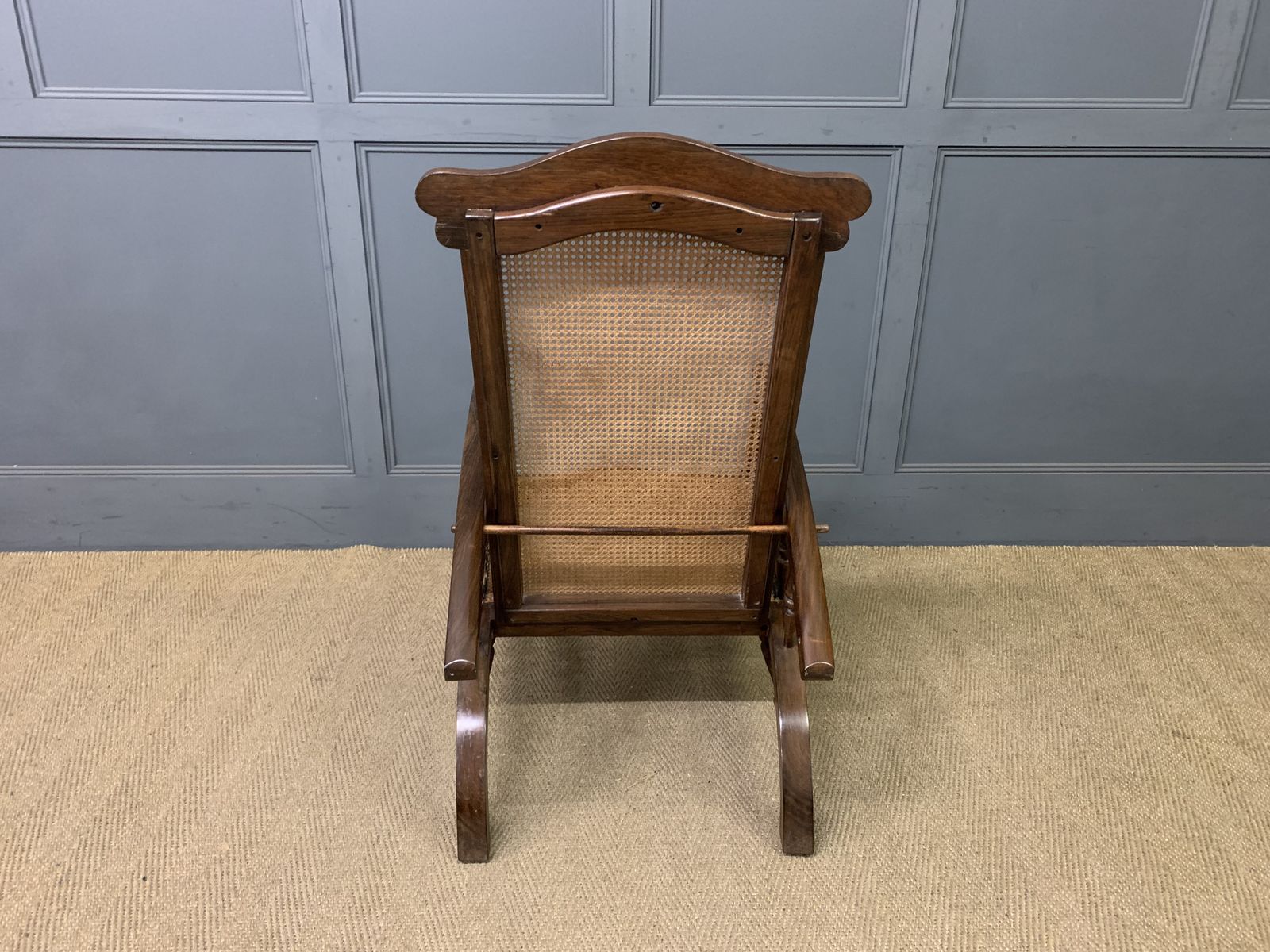 19th Century Colonial Reclining Plantation Chair photo Furniture