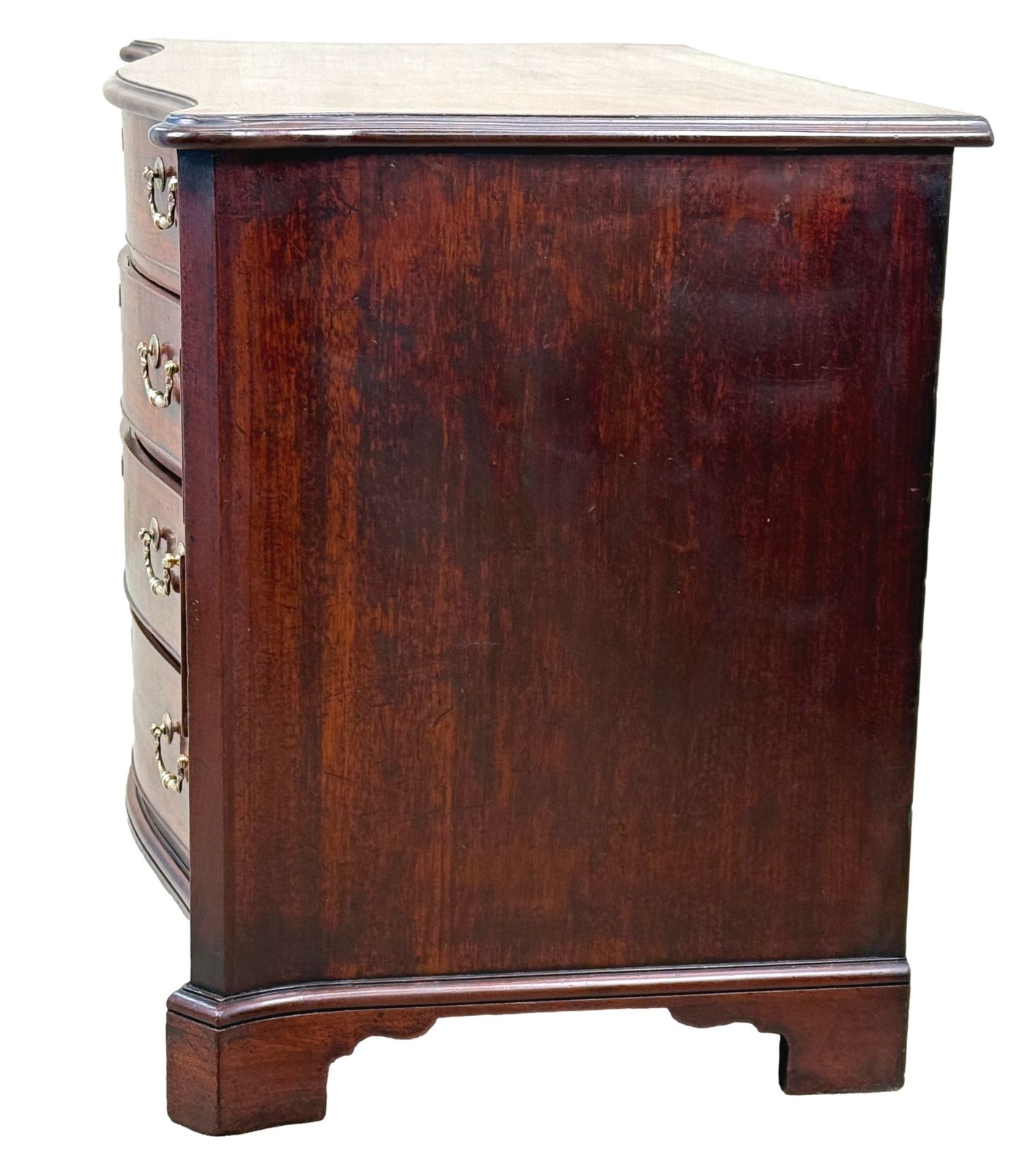 Fine 18th Century Mahogany Serpentine Commode Chest (England, Circa 1760) photo buy