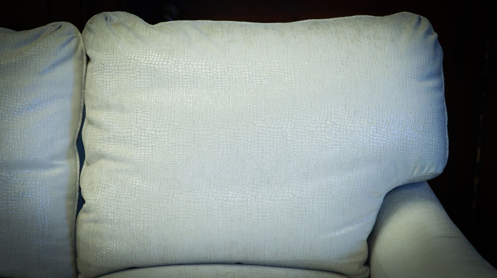 George Smith Standard Arm Cushion Back 3 Seater Kravat Linen Silk Rrp£10000 photo Furniture