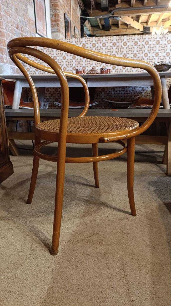 Ligna Czech Bentwood Armchair In The Manner Of Thonet No.209 photo furniture