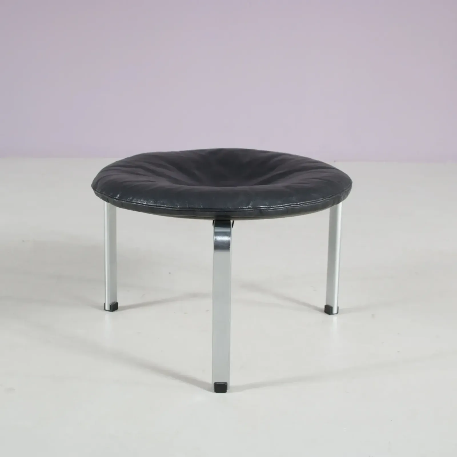 “Pk33” Stool By Poul Kjaerholm For Kold Christensen, Denmark 1980 photo buy