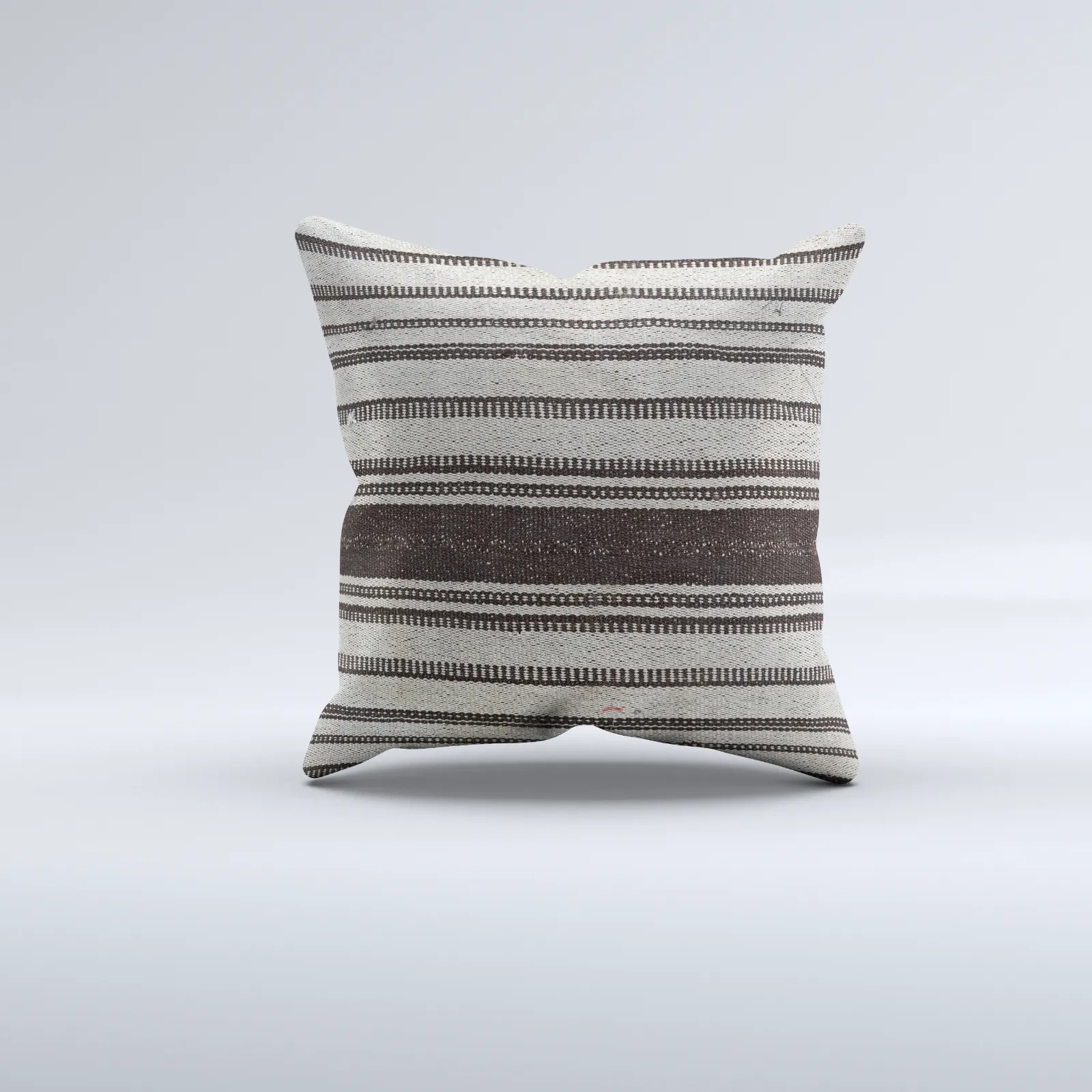Kilim Cushion Cover 60x60 Cm Square Wool Large Pillowcase Vintage Turkish 66596
