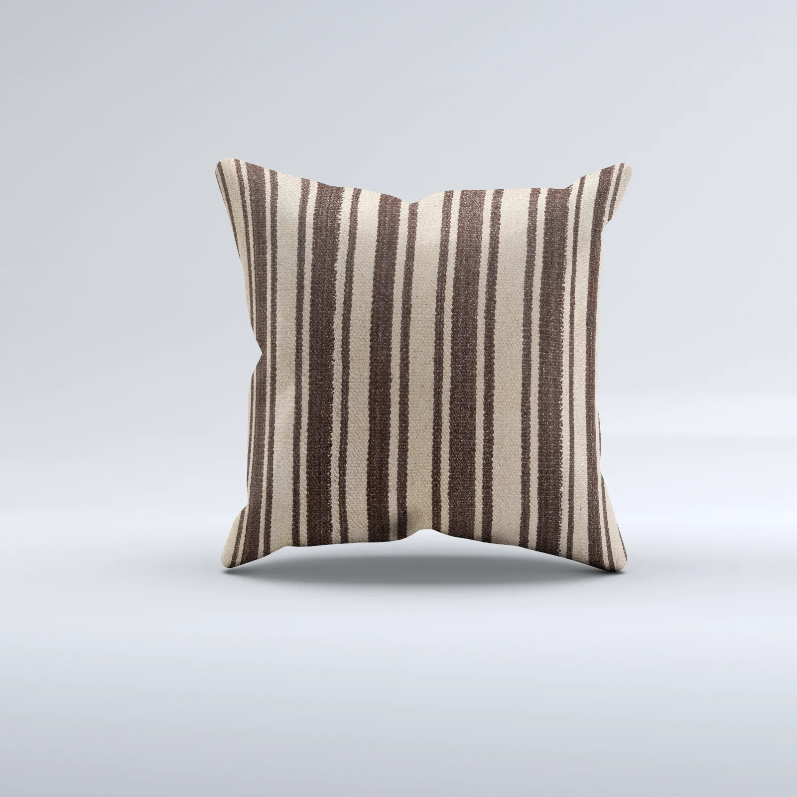 Kilim Cushion Cover 60x60 Cm Square Wool Large Pillowcase Vintage Turkish 66581
