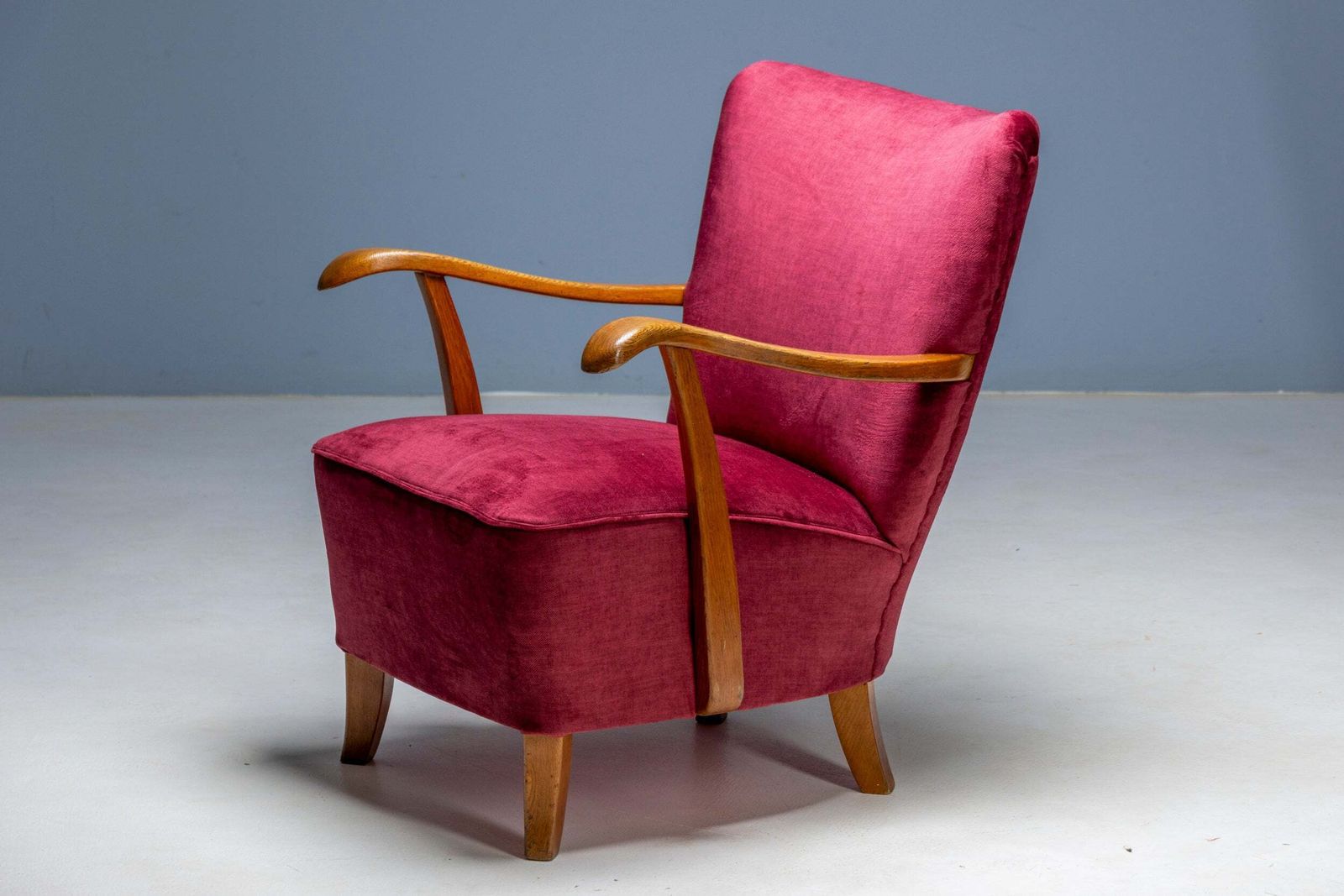 Pair Of Art Deco Armchairs, 1930s, Czechoslovakia photo vinterior
