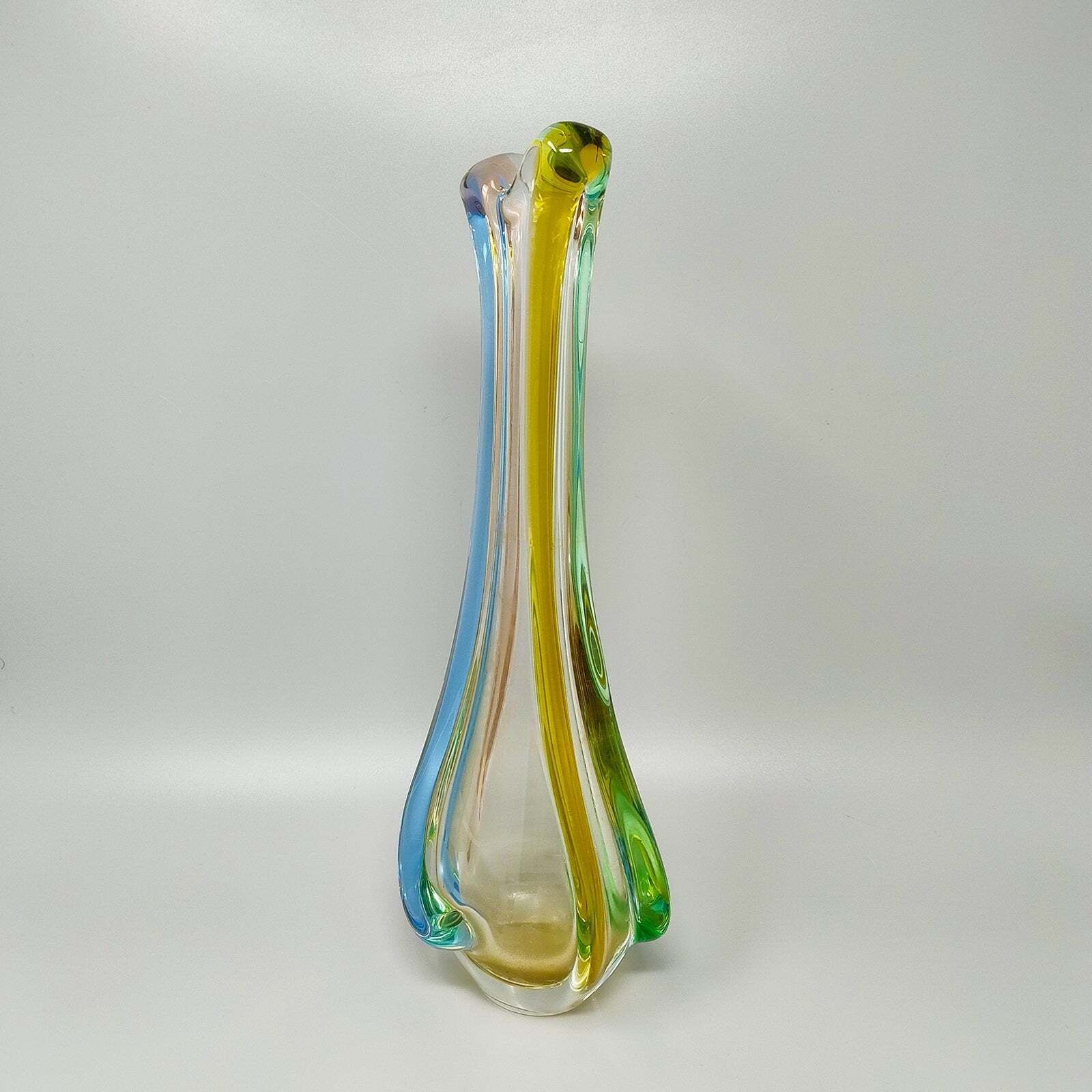 1960s Gorgeous Murano Vase By Flavio Poli. Made In Italy photo Home Decor