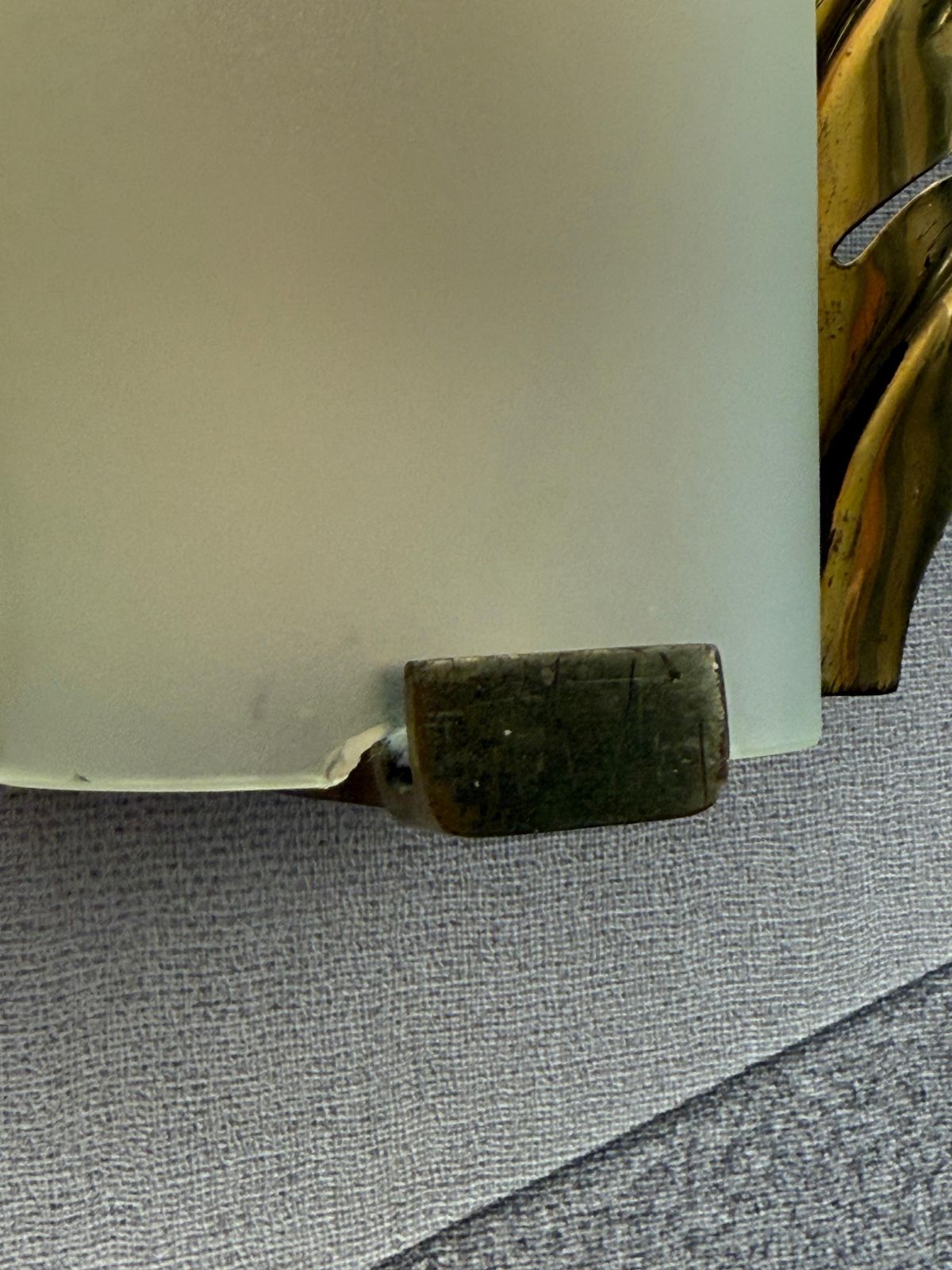 photo vintage Rare Pietro Chiesa Wall Lamp For Fontana Arte 1935