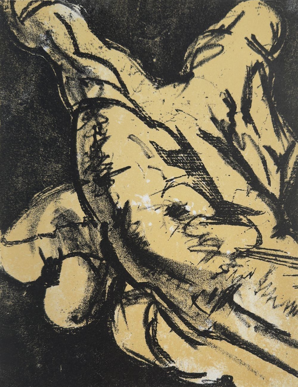 Salvador Dali Original Lithograph 1967 Löpsinger 1178 The Hand