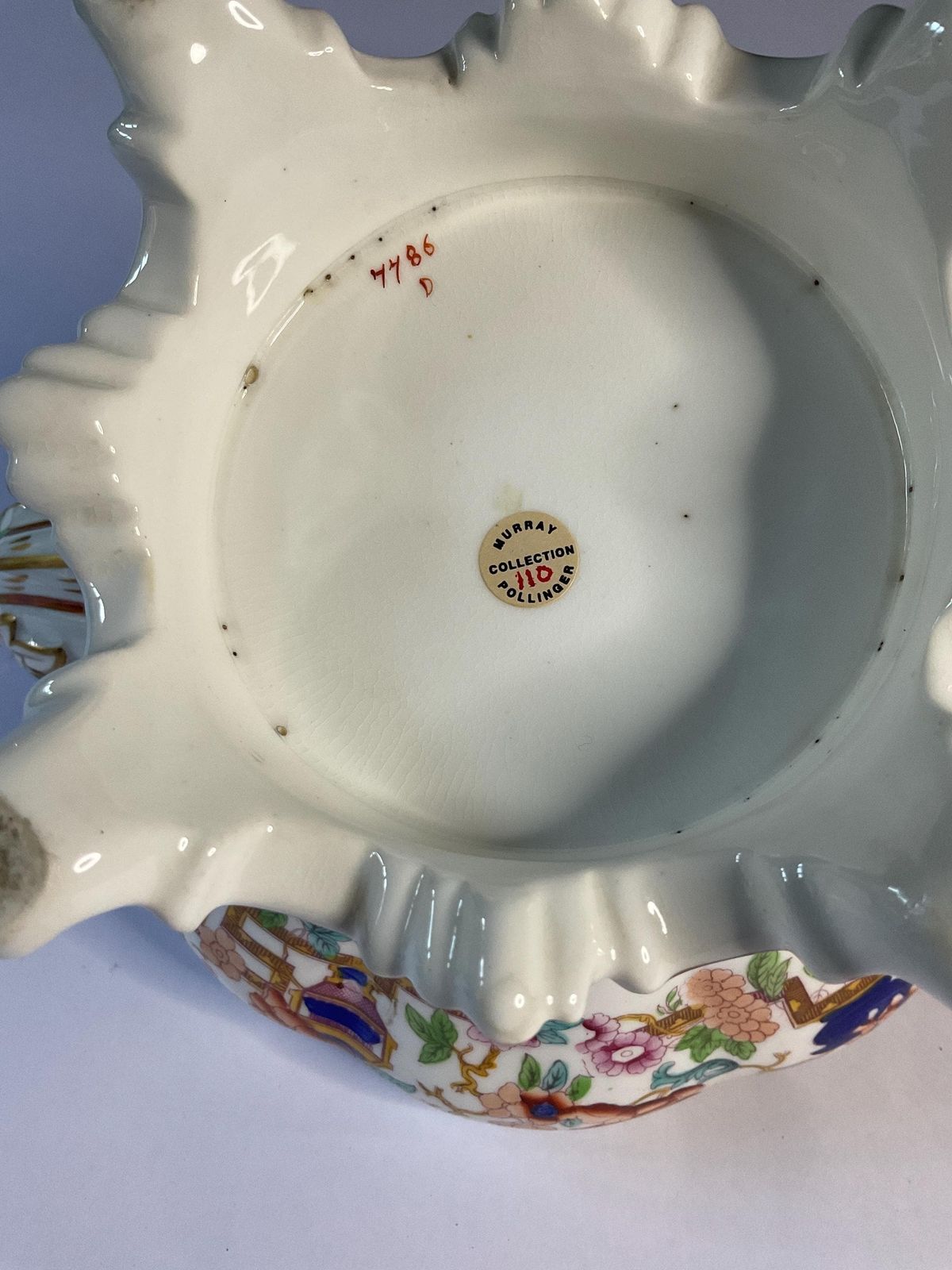 photo for sale English Porcelain Teapot, Early 19th Century, With Provenance. A Rare Piece.
