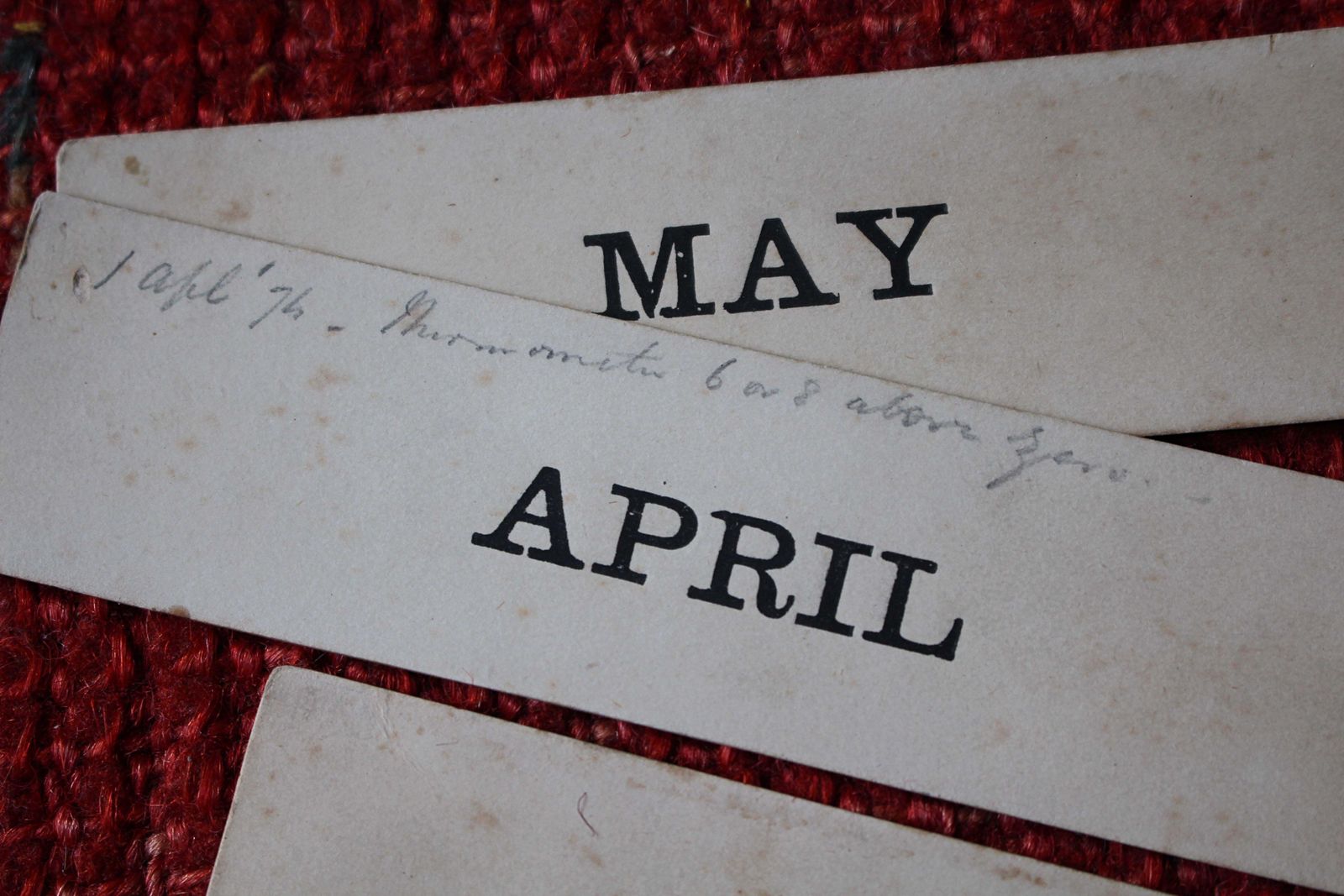 Circa 1870 American Toleware & Card Perpetual Calendar Circa 1870 John Heath photo Home Decor