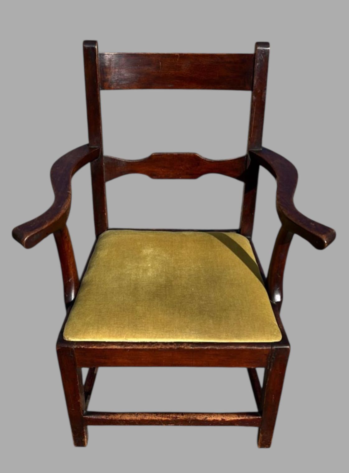 A Handsome Pair Of Early 19th Century English Country Armchairs photo 445.0