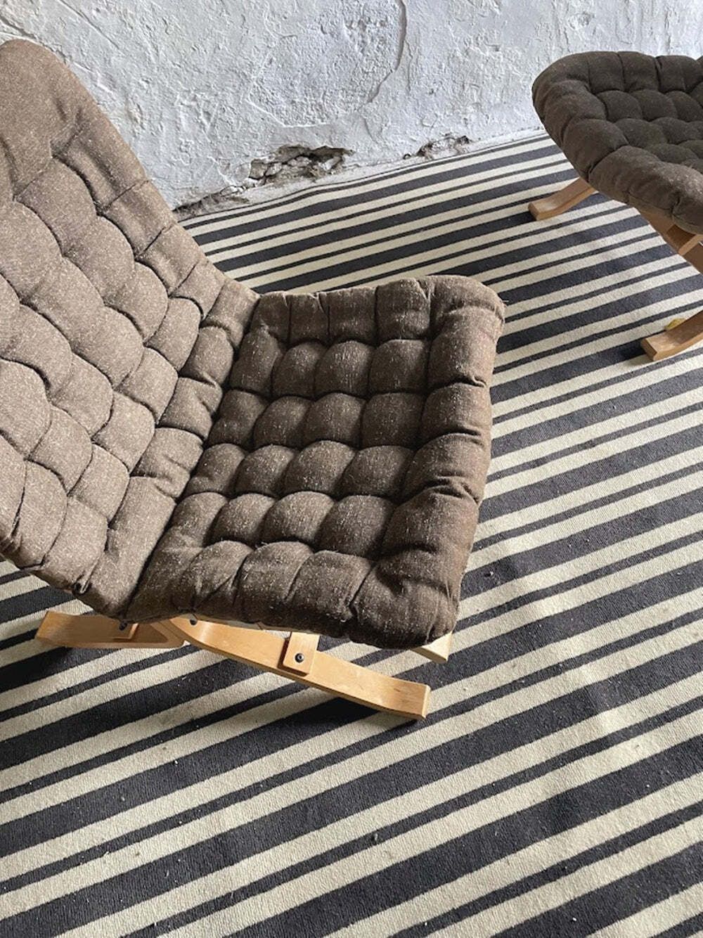 Furniture Mid Century Siesta Lounge Chair Attributed To Ingmar Relling 1960s photo