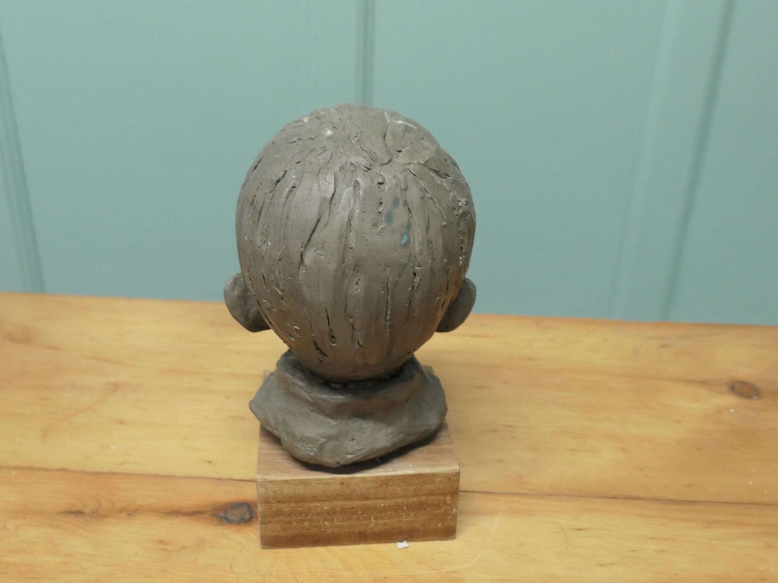 Artist’s Model Bust Of A Very Young Smiling Boy photo for sale