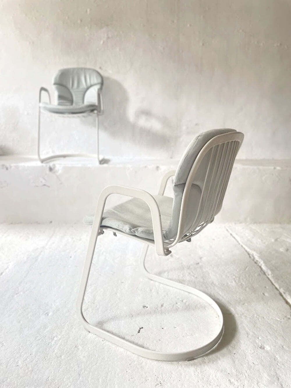 Cidue Dining Armchair By Willy Rizzo Italy 1970s photo buy