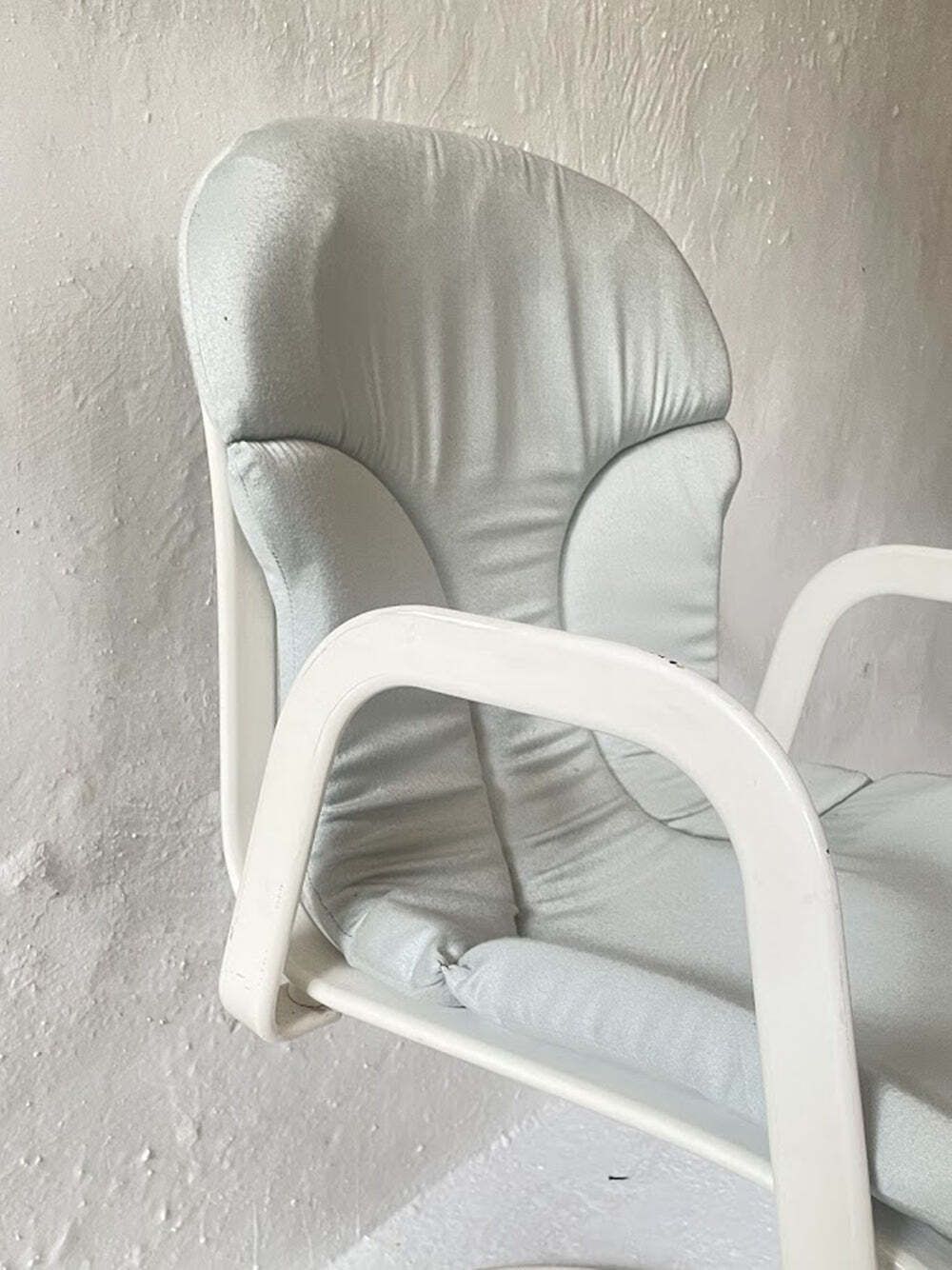 Cidue Dining Armchair By Willy Rizzo Italy 1970s photo vintage