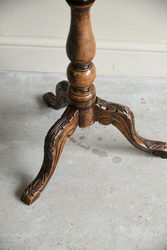 Victorian Burr Walnut Occasional Table photo Furniture