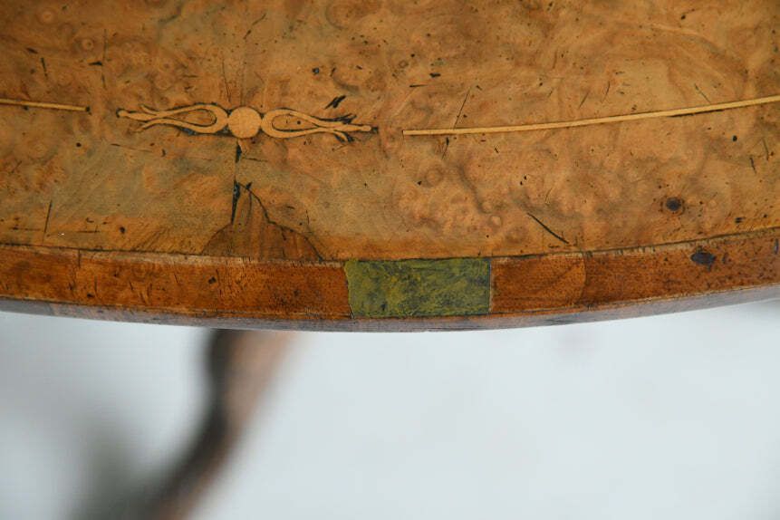 Victorian Burr Walnut Occasional Table photo 365.0