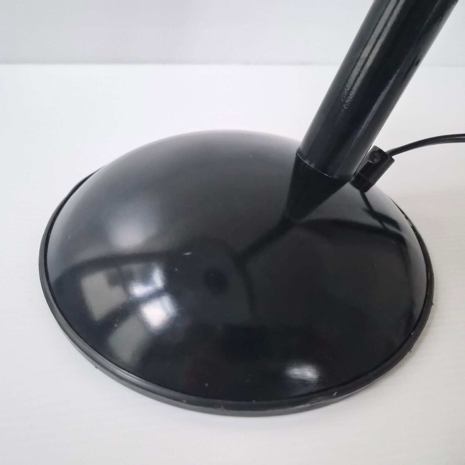 Vintage 1960 Adjustable Aluminum Dore & Metal Black 60s Retro Desk Lamp photo buy