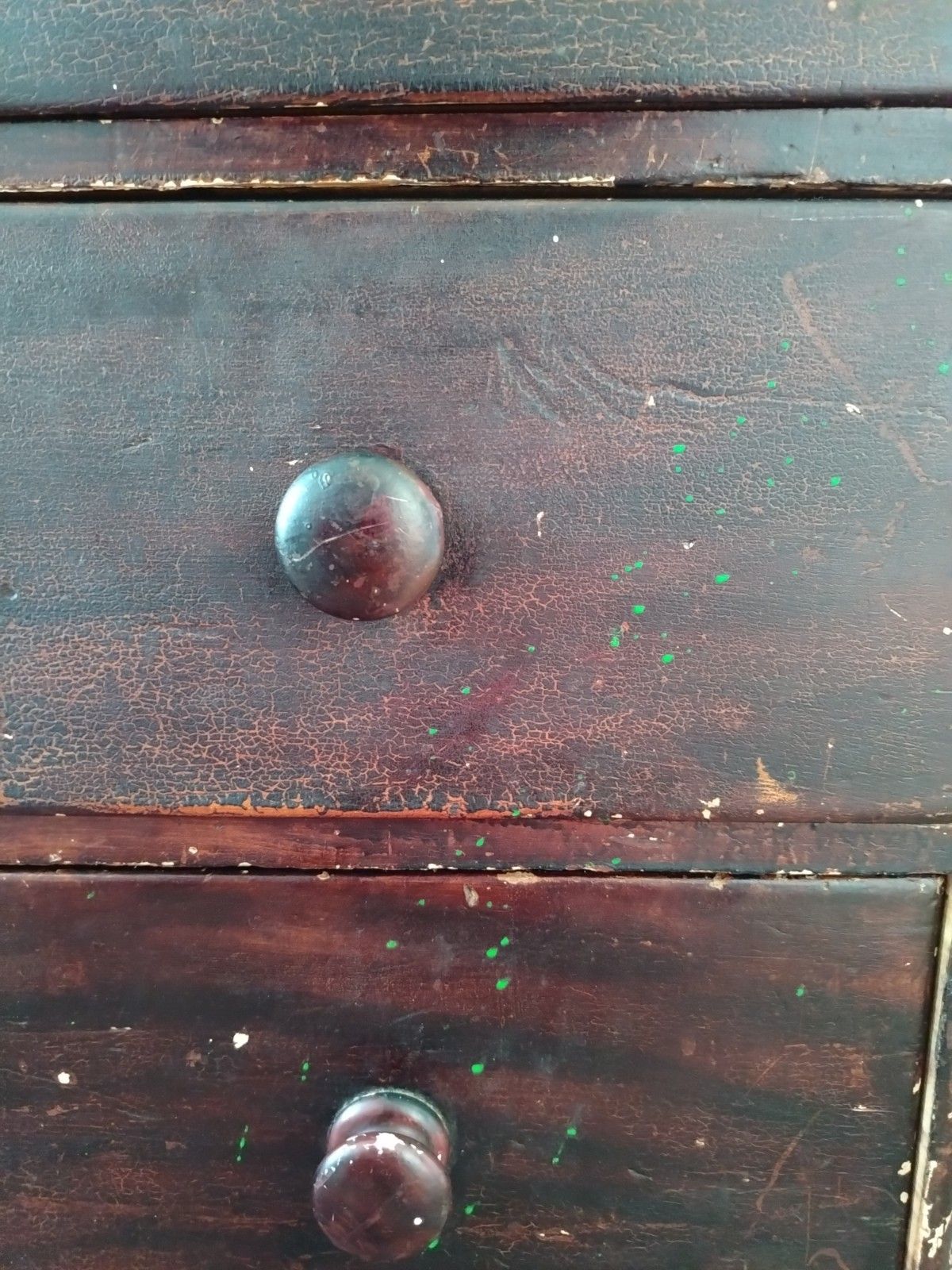 Victorian Scumbled Stained Pine  Chest Of Drawers 2 Over 2  C.1870 *****Rare**** photo buy