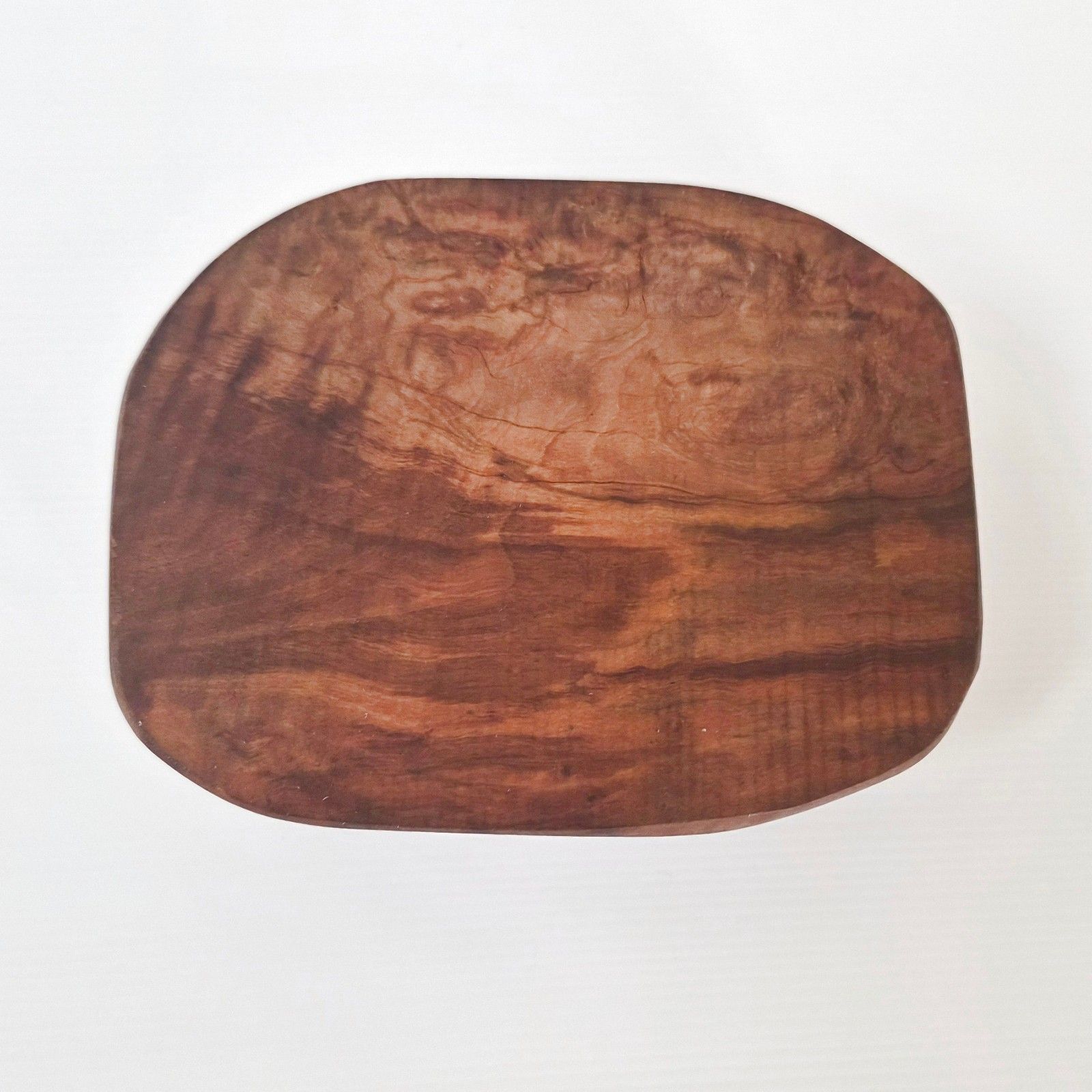 Vintage Brutalist Wooden & Bark 1970 Dlg Alexandre Noll 70s 1970s photo 326.0