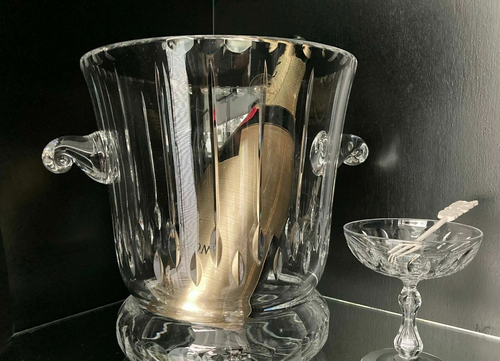 Gereserveerd | Val Saint Lambert Coupes | 4 Stuks | Luchtbel | Model Baroche, Prince De Galles | Ca. 1920 photo for sale