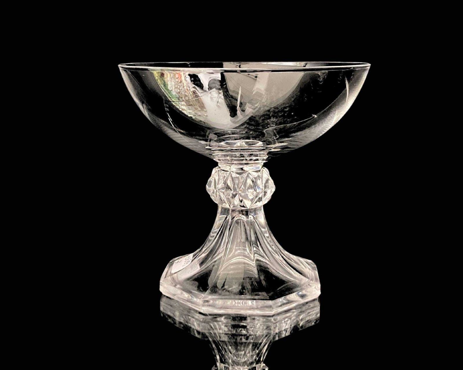 Kristallen Champagnecoupe | 1 Stuk | Val Saint Lambert Yale photo for sale