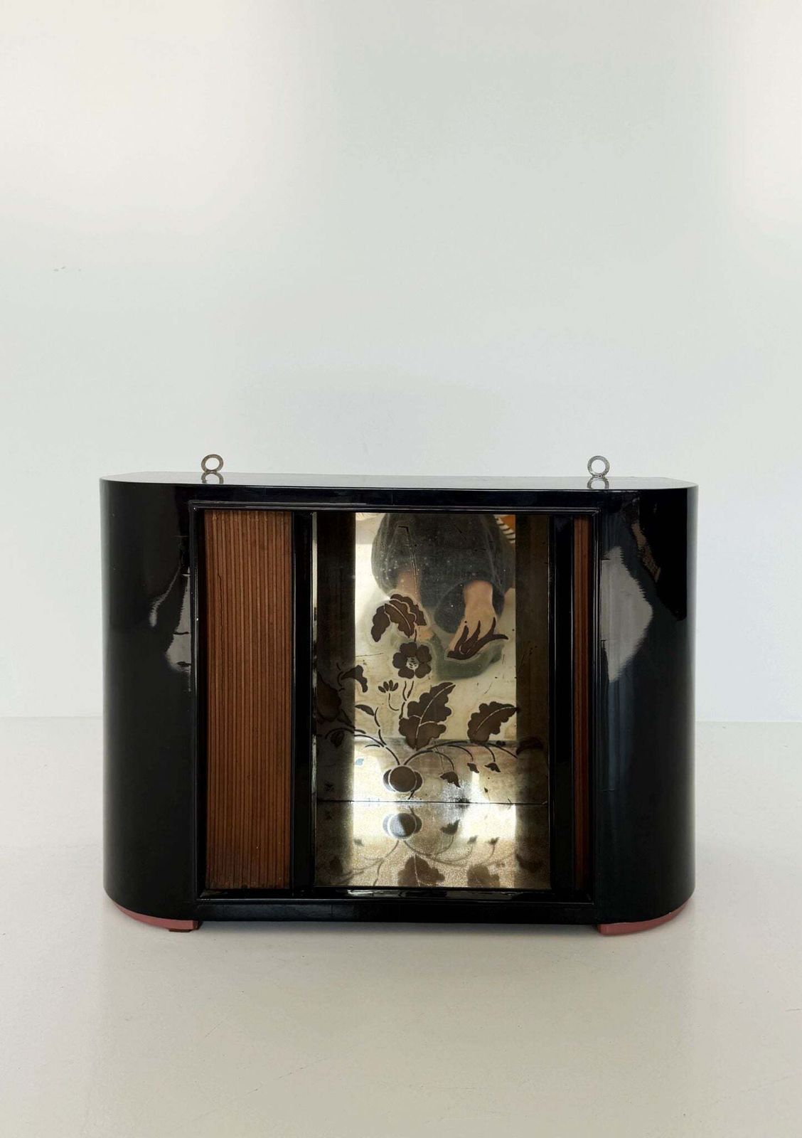 Art Deco Wall Cabinet, 1930s 1940s