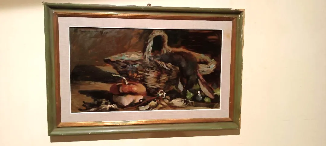 Dipinto Natura Morta Olio Su Faesite Luigi Calamandrei ( 1930 ) photo furniture