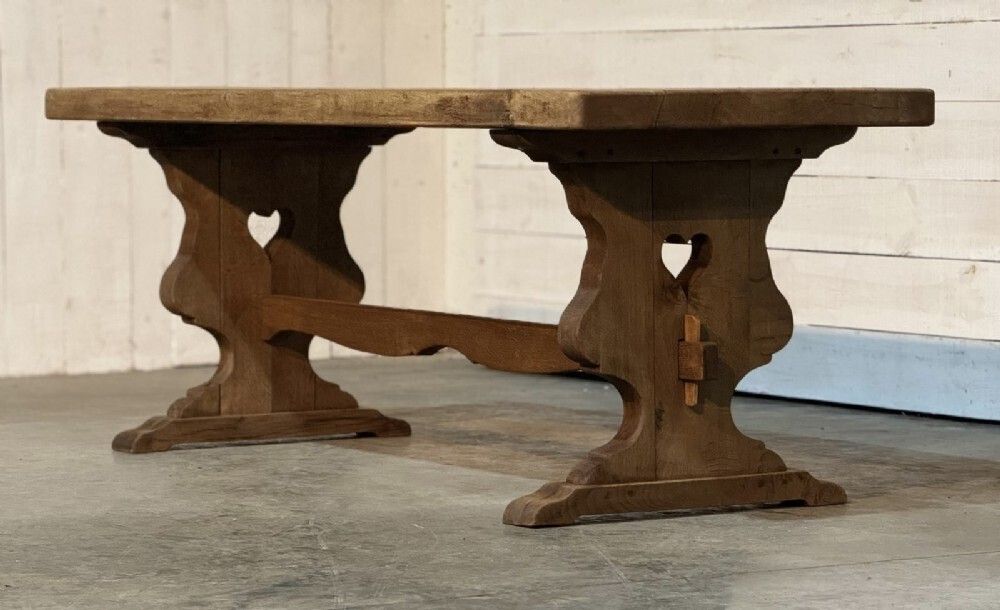 French Oak Farmhouse Dining Table photo buy
