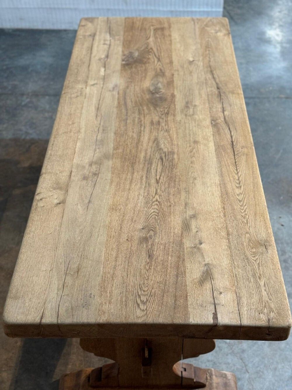 Furniture French Oak Farmhouse Dining Table photo