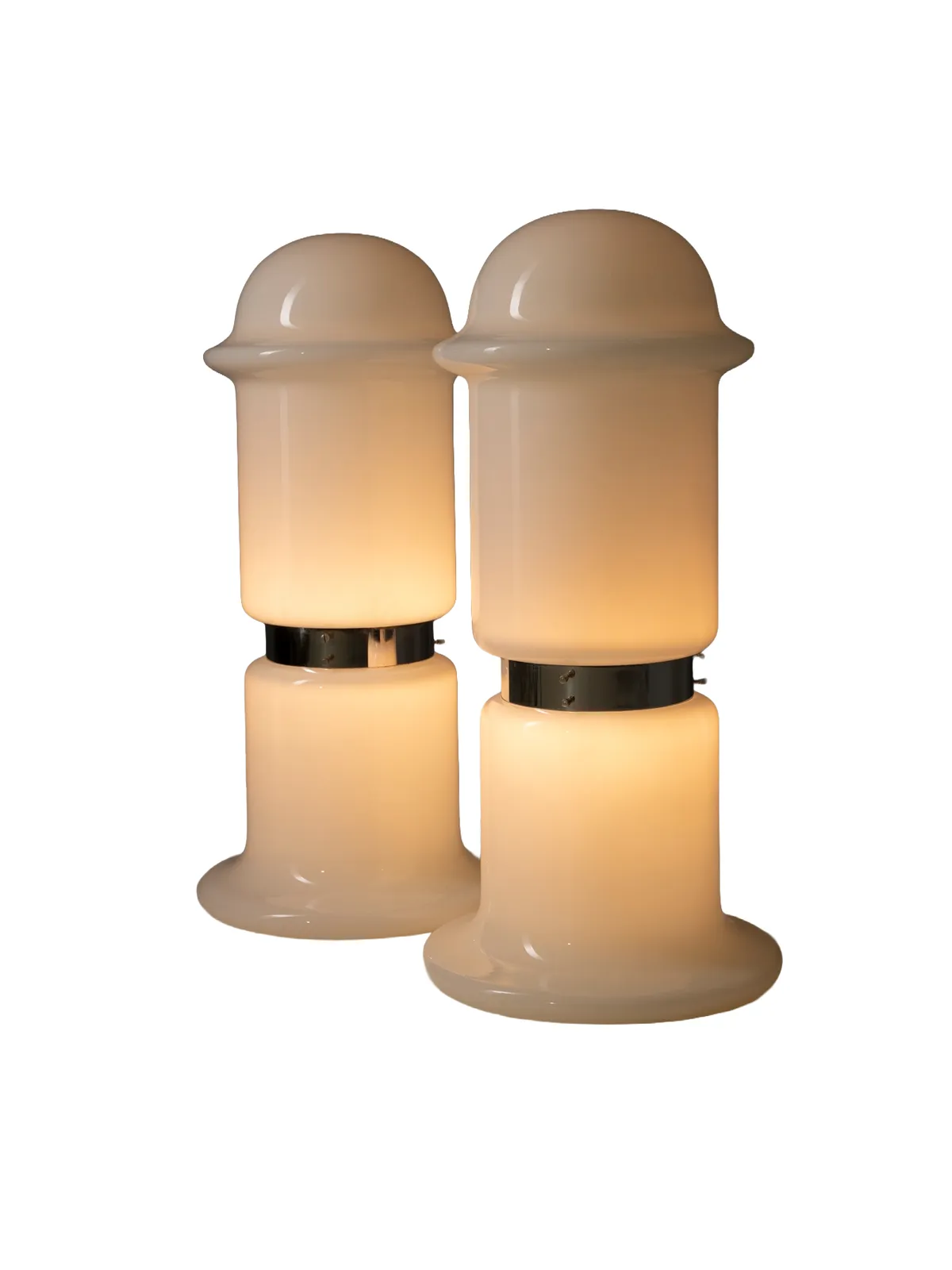 Full Glass Floor Lamp, Karel Volf, 1970s–1980s, Czechoslovakia