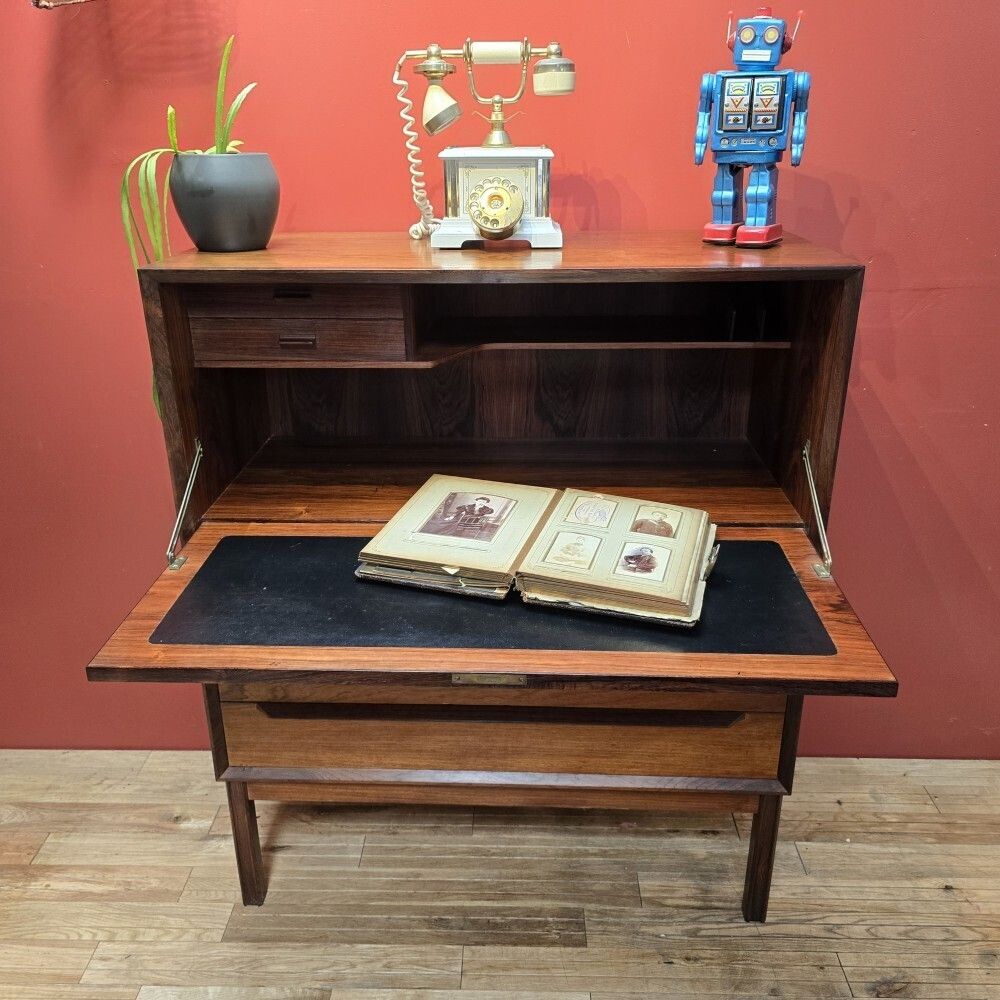 1960's Brenderup Danish Rosewood Bureau