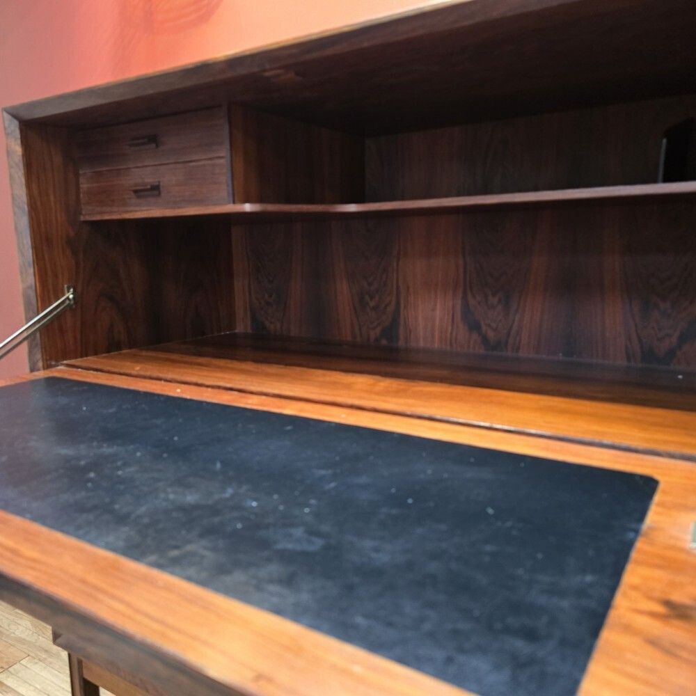 photo for sale 1960's Brenderup Danish Rosewood Bureau