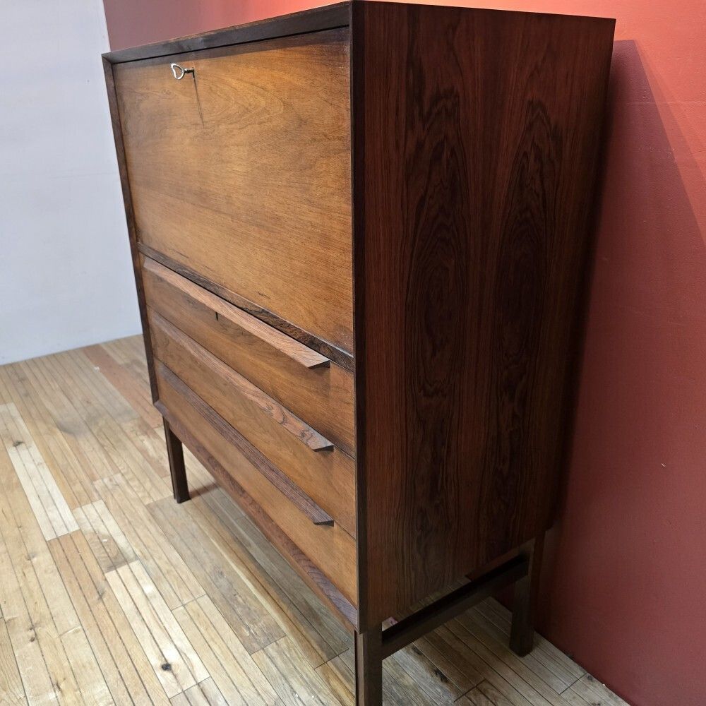 2150.0 1960's Brenderup Danish Rosewood Bureau photo